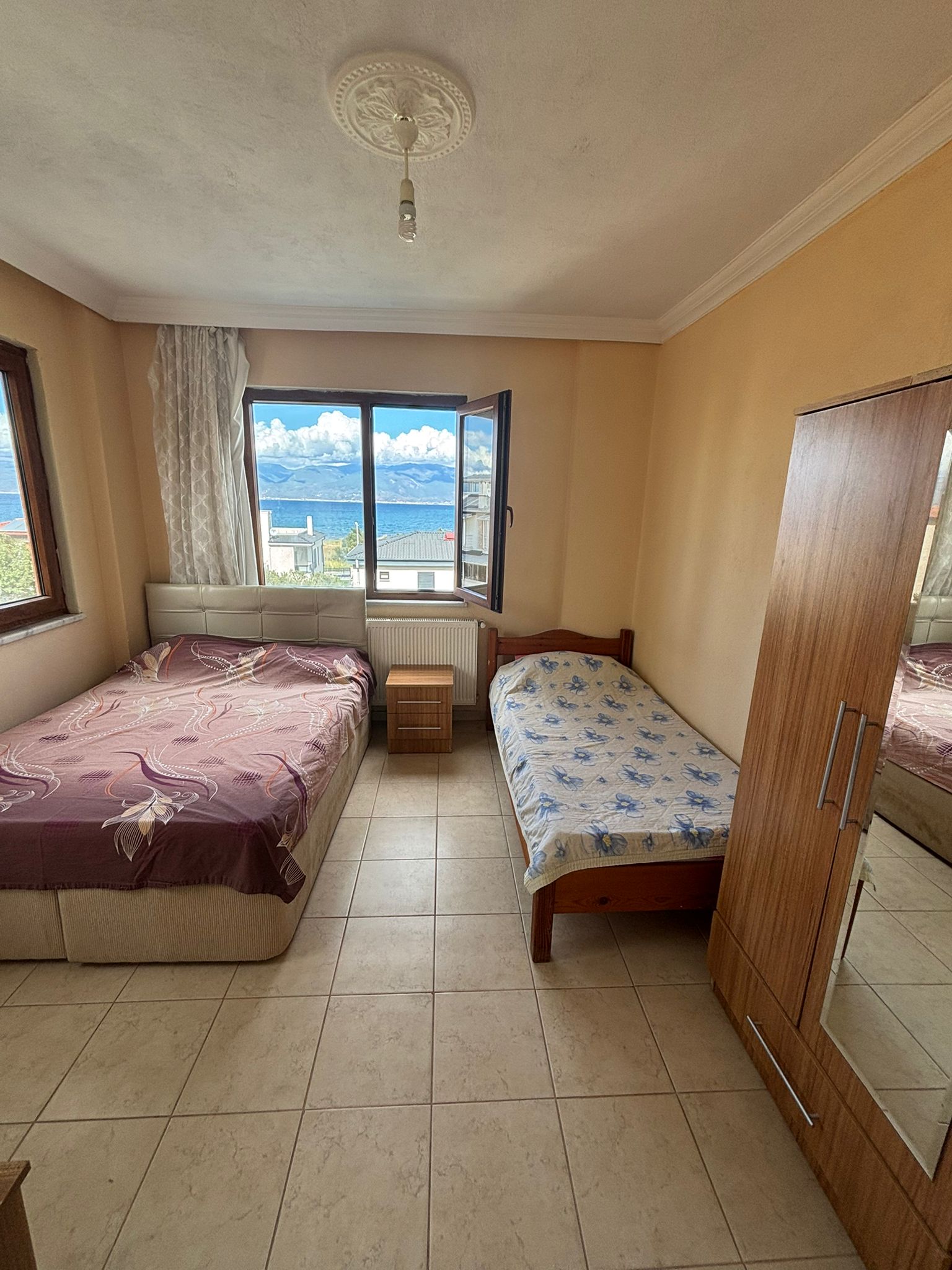 1+1 Mutfaksiz Daire Yatak Odasi