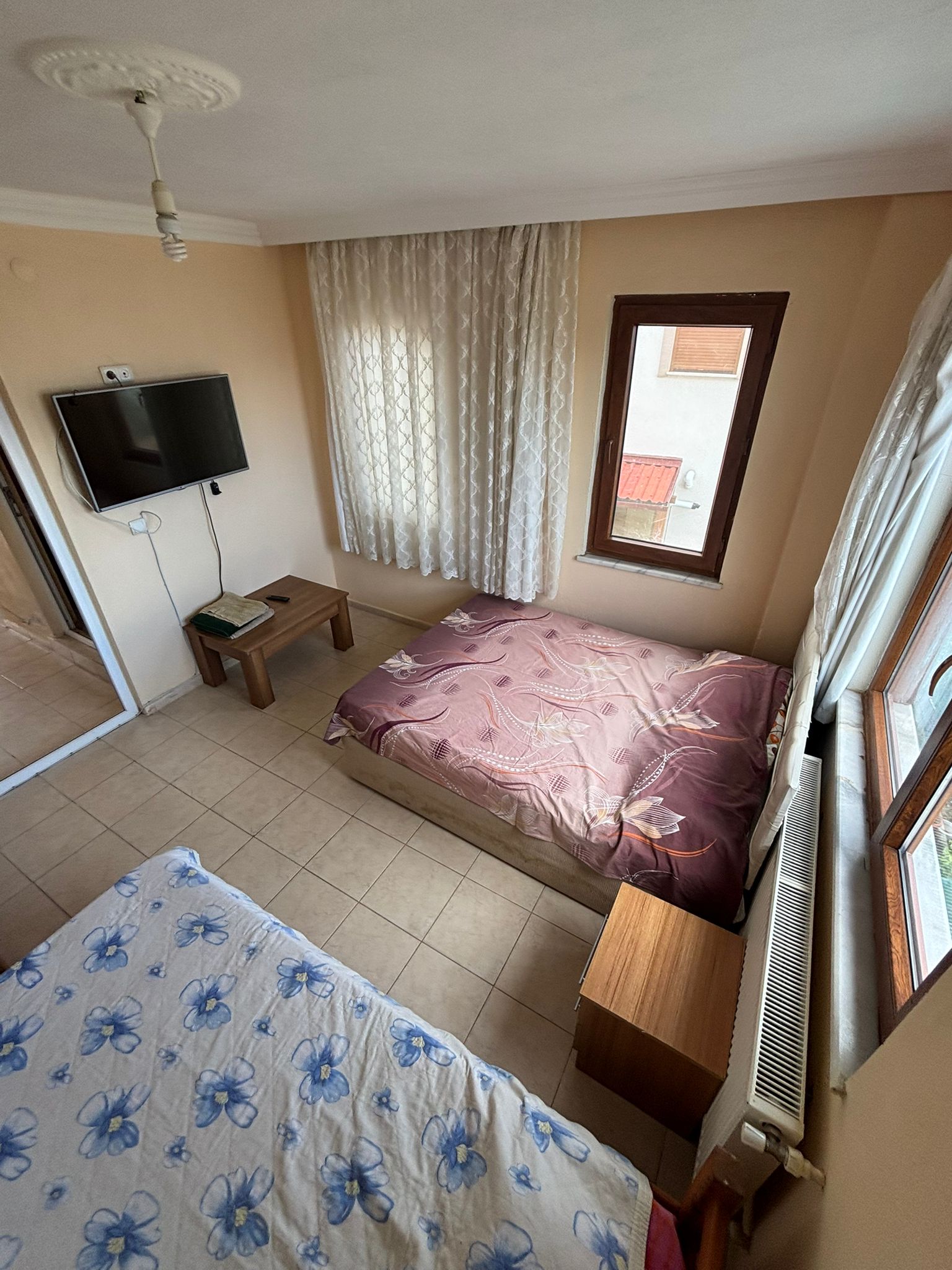 1+1 Mutfaksiz Daire Oturma Alani